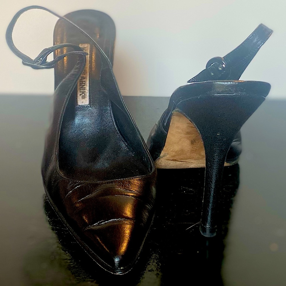 Manolo Blahnik high heel pumps
